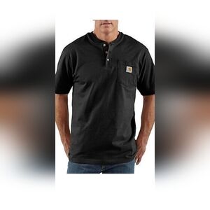 Carhartt Men's Black Polo Shirt